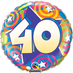 40th Birthday Balloon